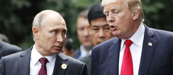 ترامپ با پوتین در مورد «مداخله روسیه» در انتخابات ایالات متحده گقتگو کرد ترامپ با پوتین در مورد «مداخله روسیه» در انتخابات ایالات متحده گقتگو کرد - اسپوتنیک افغانستان