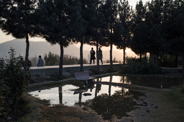 یکی از خیابان های کابل - اسپوتنیک افغانستان  