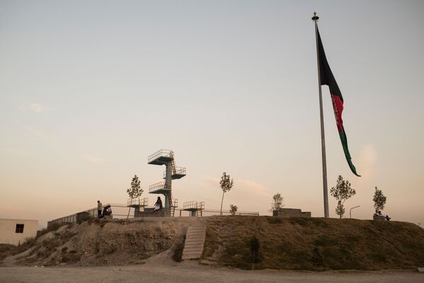 حوض اببازی که توسط  شوروی در دهه 80 میلادی در کابل ساخته شده است - اسپوتنیک افغانستان  