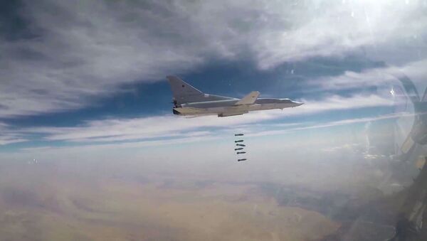 حملات هوایی روسیه بالای تروریستان در ادلب - اسپوتنیک افغانستان  