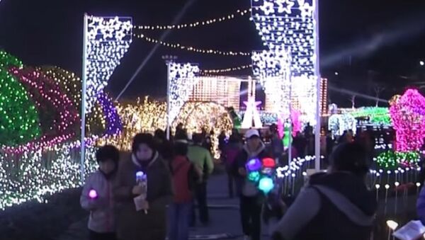Festival of Light in South Korea - اسپوتنیک افغانستان  