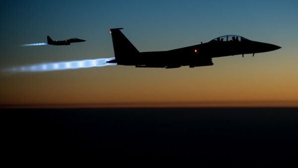 Американские истребители F-15 - اسپوتنیک افغانستان  
