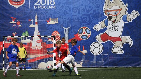 نخستین مسابقه در استادیوم جدید جام جهانی در روسیه به تعویق افتاد - اسپوتنیک افغانستان  