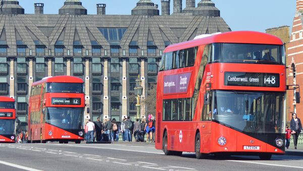 London buses - اسپوتنیک افغانستان  