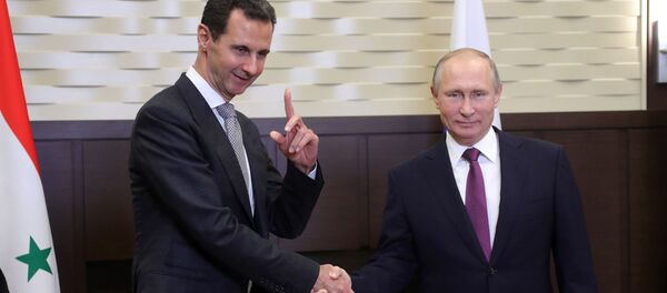 پوتین به اسد: حمایت از سوریه را ادامه خواهیم داد پوتین به اسد: حمایت از سوریه را ادامه خواهیم داد - اسپوتنیک افغانستان