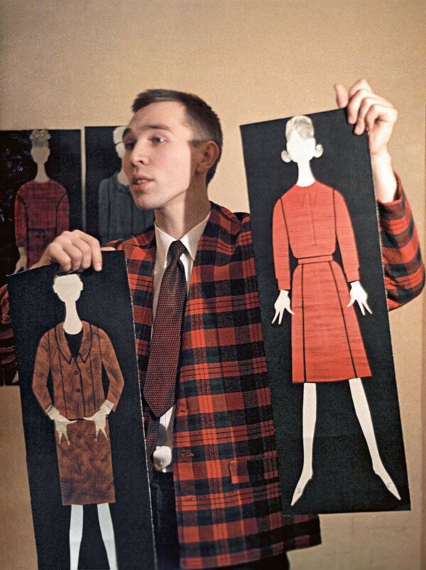 طراح لباس 1964. - اسپوتنیک افغانستان  