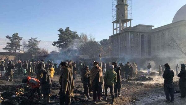 آتش سوزی سمنگان - اسپوتنیک افغانستان  