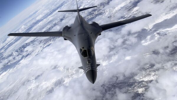 B-1B Lancer over Nevada - اسپوتنیک افغانستان  
