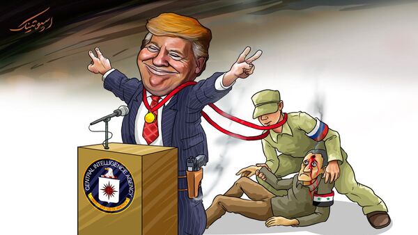 امریکا در تلاش کسب امتیاز پیروزی بر تروریستان در سوریه است - اسپوتنیک افغانستان  