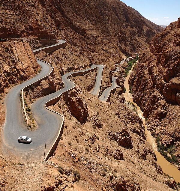 شاهراه اصلی  Dadès Gorges  در مراکش - اسپوتنیک افغانستان  