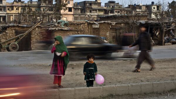 Афганские дети на улицах Исламабада - اسپوتنیک افغانستان  