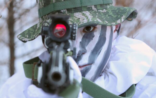 نیروهای کوریای جنوبی در پیونگ چانگ - اسپوتنیک افغانستان  