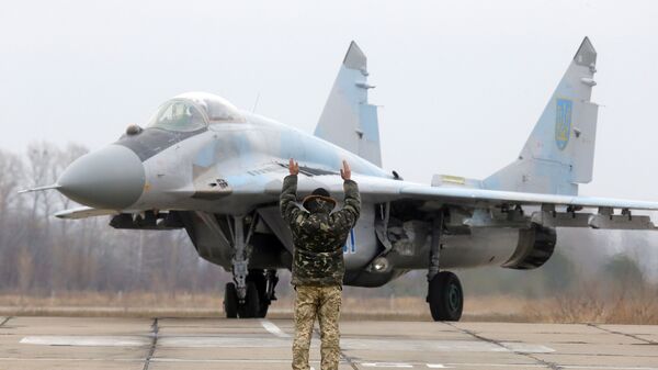 Украинский истребитель МиГ-29  - اسپوتنیک افغانستان  