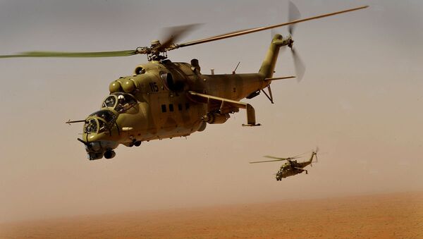 هند دو فروند هلیکوپتر می – ۳۵ به قوای هوایی افغانستان کمک کرد - اسپوتنیک افغانستان  