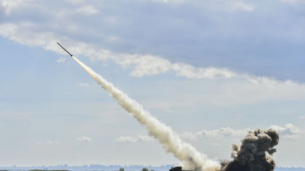 Испытания новейшей украинской ракеты «Ольха» в Одесской области - اسپوتنیک افغانستان  