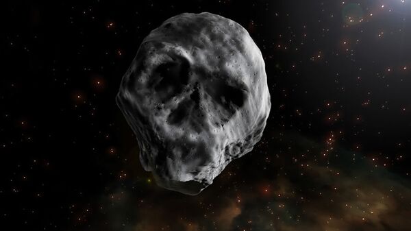 Хэллоуинский астероид 2015 TB145 в виде черепа - اسپوتنیک افغانستان  