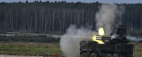 از بینبردن پهپاد در حال نزدیکشدن به پایگاه روسی حمیمیم در سوریه از بینبردن پهپاد در حال نزدیکشدن به پایگاه روسی حمیمیم در سوریه - اسپوتنیک افغانستان