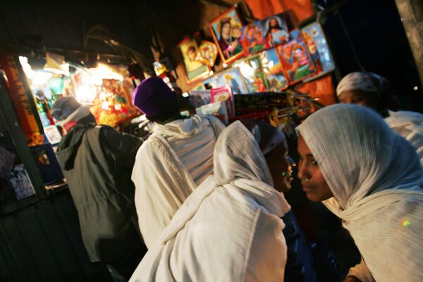 زنان پس از جشن سال نو در اتیوپی - اسپوتنیک افغانستان  