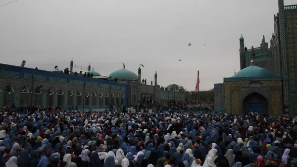 اعتراض‌ها در بلخ؛ دفتر والی بسته شد - اسپوتنیک افغانستان  