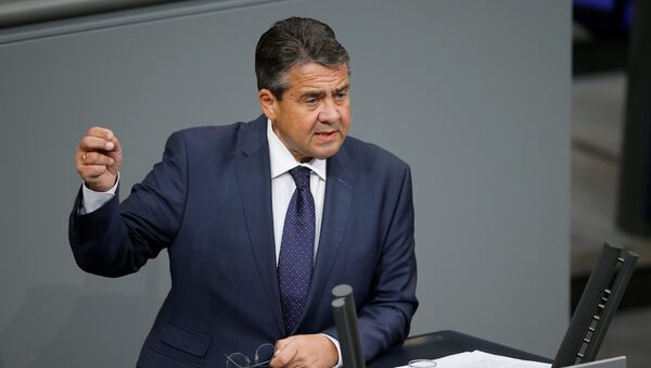 Sigmar Gabriel im Bundestag - اسپوتنیک افغانستان  