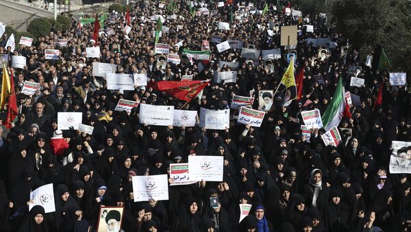 اعتراضات مردمی در ایران - اسپوتنیک افغانستان  