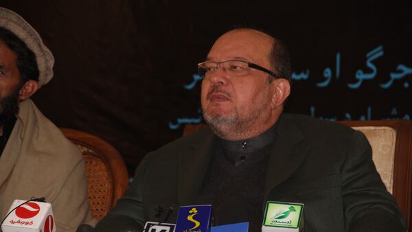 سید حامد گیلانی، رئیس جزب معاذ ملی افغانستان - اسپوتنیک افغانستان  