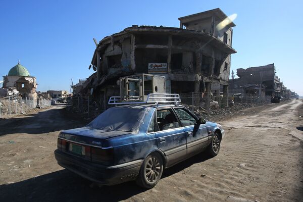 یکی از خیابان های عراق موصل - اسپوتنیک افغانستان  