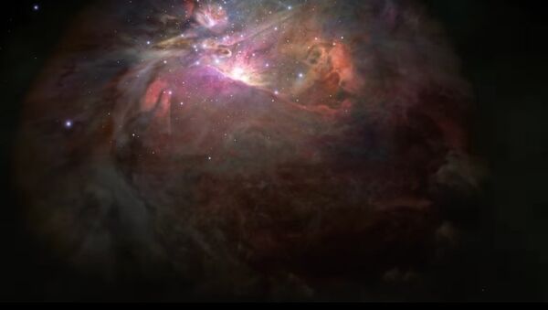 Flight Through Orion Nebula in Visible and Infrared Light - اسپوتنیک افغانستان  