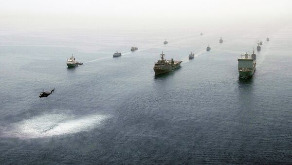 نیروی بحری امریکا خلیج فارس را ترک می کند - اسپوتنیک افغانستان  