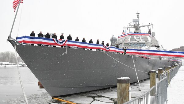 Судно USS Little Rock, Нью-Йорк - اسپوتنیک افغانستان  