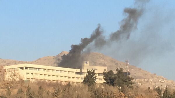 حمله تروریستی بالای هوتل کانتیننتال کابل - اسپوتنیک افغانستان  