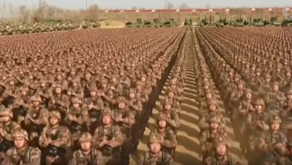 نمایش قدرت نظامی چین+ویدیو - اسپوتنیک افغانستان  