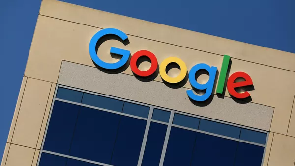 The Google logo is pictured atop an office building in Irvine, California, U.S. August 7, 2017.