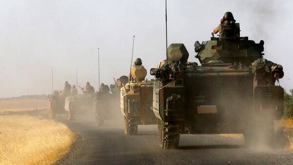 تانک های ترکیه در جوار سرحدات سوریه - اسپوتنیک افغانستان  