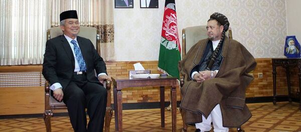 Встреча посла Индонезии с Мохагагом Встреча посла Индонезии с Мохагагом - اسپوتنیک افغانستان