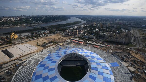 استادیوم جدید نیژنی نووگورود، نماد زینت شهر خواهد بود - اسپوتنیک افغانستان  