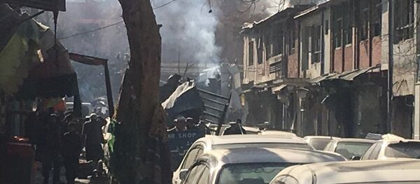 انفجار در منطقه وزارت داخله انفجار در منطقه وزارت داخله - اسپوتنیک افغانستان