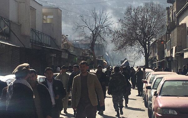 انفجار در منطقه وزارت داخله - اسپوتنیک افغانستان  