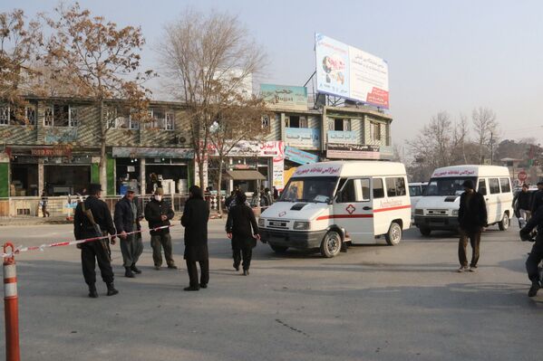 چهارراهی صدارت، محل حملهٔ تروریستی ۷ دلو - اسپوتنیک افغانستان  
