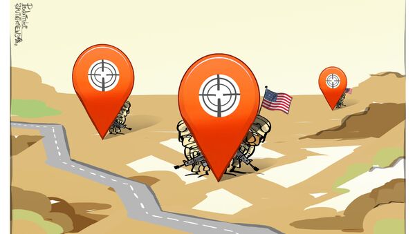 کشف مختصات پایگاه نظامی آمریکا با اپلیکیشن تناسب اندام - اسپوتنیک افغانستان  