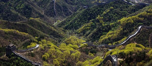 Участок Великой Китайской стены Бадалин на северо-западе от Пекина Участок Великой Китайской стены Бадалин на северо-западе от Пекина - اسپوتنیک افغانستان