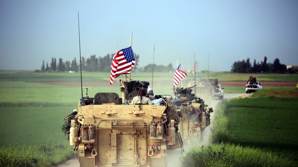 دخول مخفیانه قطعات زرهدار امریکا در سوریه - اسپوتنیک افغانستان  