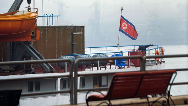 روسیه برای کشتی گیرمانده کوریای شمالی در شرق دور مواد سوخت فرستاد - اسپوتنیک افغانستان  