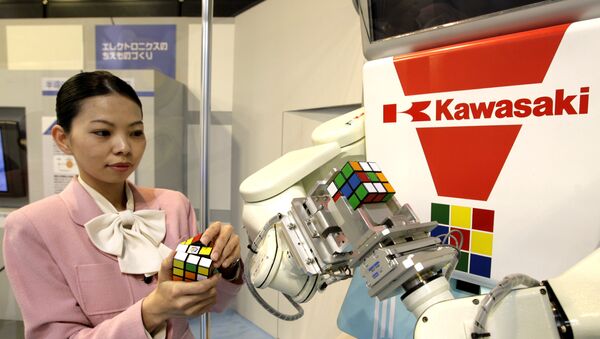 افتتاح اولین کافی شاپ ربات ها در جاپان + ویدئو - اسپوتنیک افغانستان  