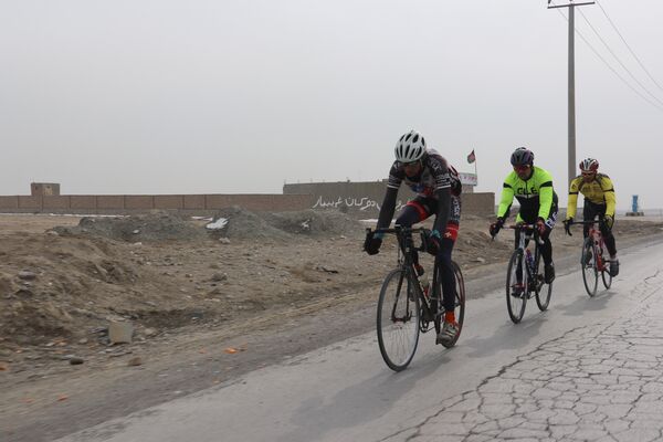 نگاره های از جریان تمرینات بایسکل رانی در کابل - اسپوتنیک افغانستان  