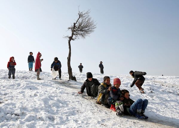 برف باری در کابل به روایت تصویر - اسپوتنیک افغانستان  