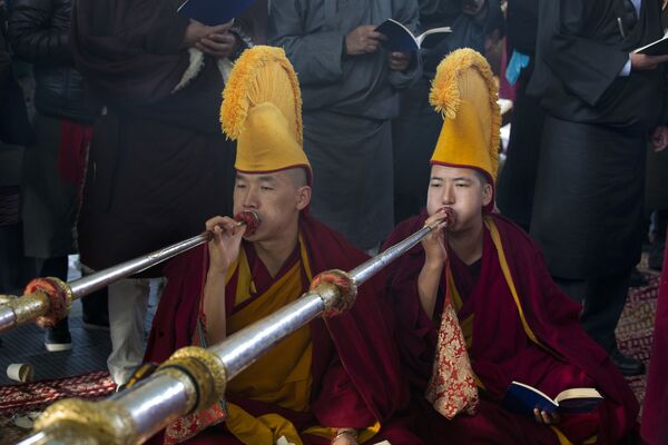 مراسم بوداییتان تبت برای سال نو چینی - اسپوتنیک افغانستان  
