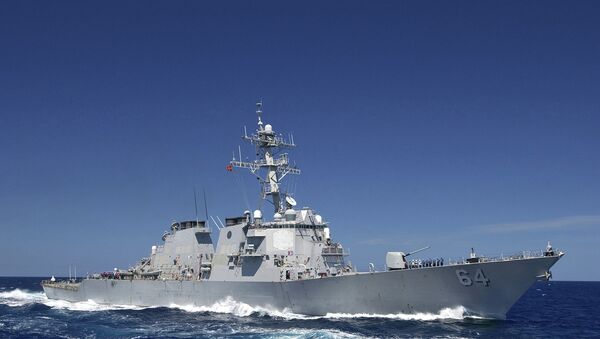کشتی USS Carney امریکا - اسپوتنیک افغانستان  