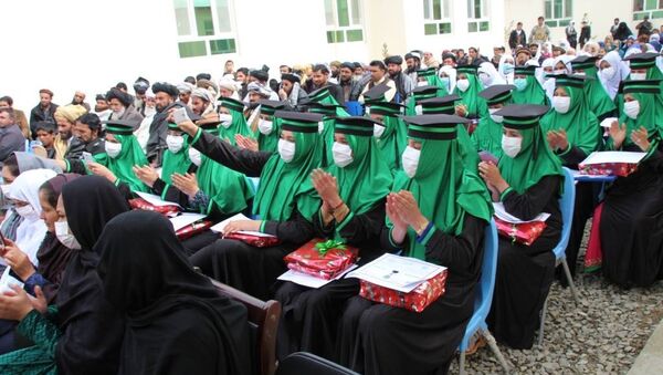 فراغت دختران از دوره آموزشی پرستاری در پکتیکا - اسپوتنیک افغانستان  