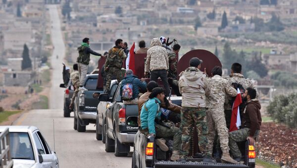 عقب‌نشینی شبه نظامیان طرفدار اسد از عفرین سوریه - اسپوتنیک افغانستان  